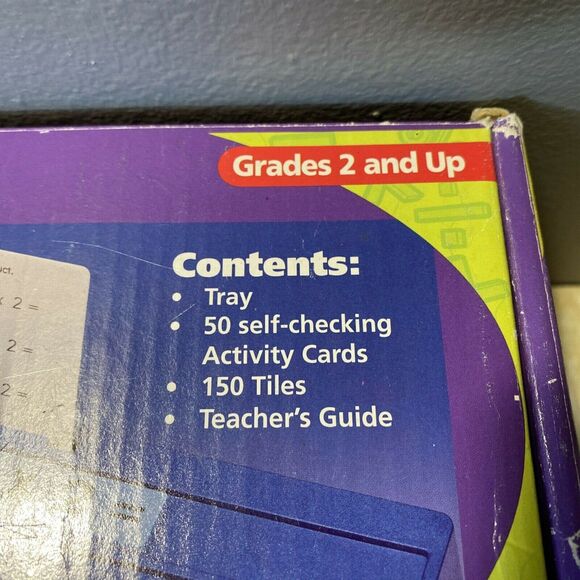 Teaching Tiles Math Learning System Educational Insights Multiplication Center - Picture 4 of 8